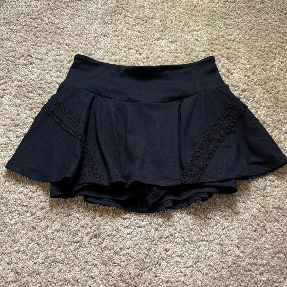 Free People Black Skirt